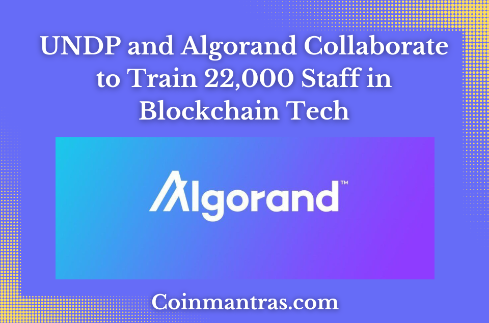 UNDP and Algorand Collaborate to Train 22,000 Staff in Blockchain Tech